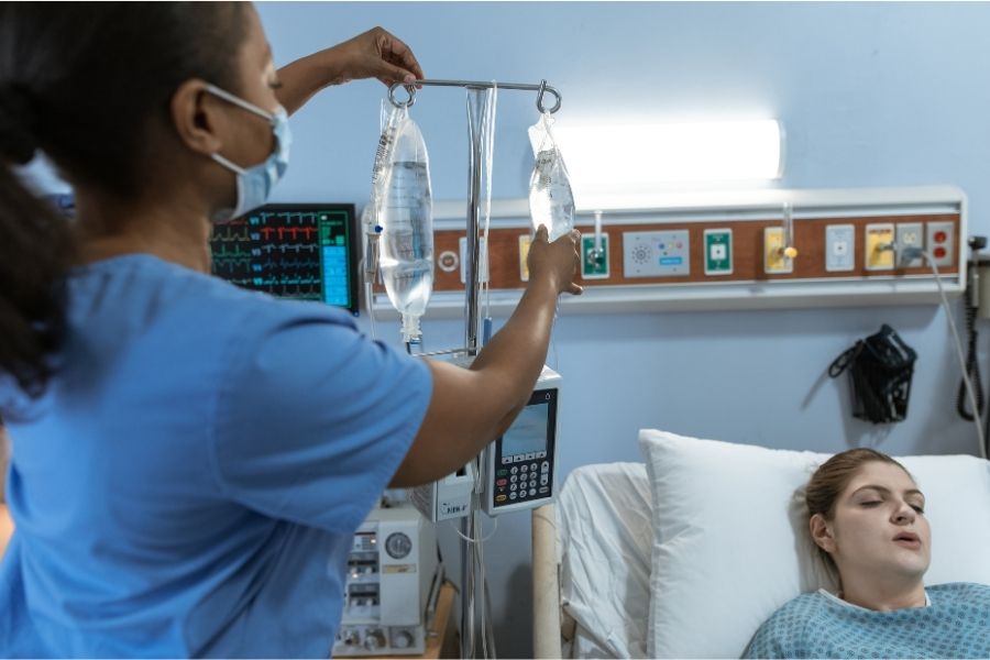 post-hospitalization nursing care