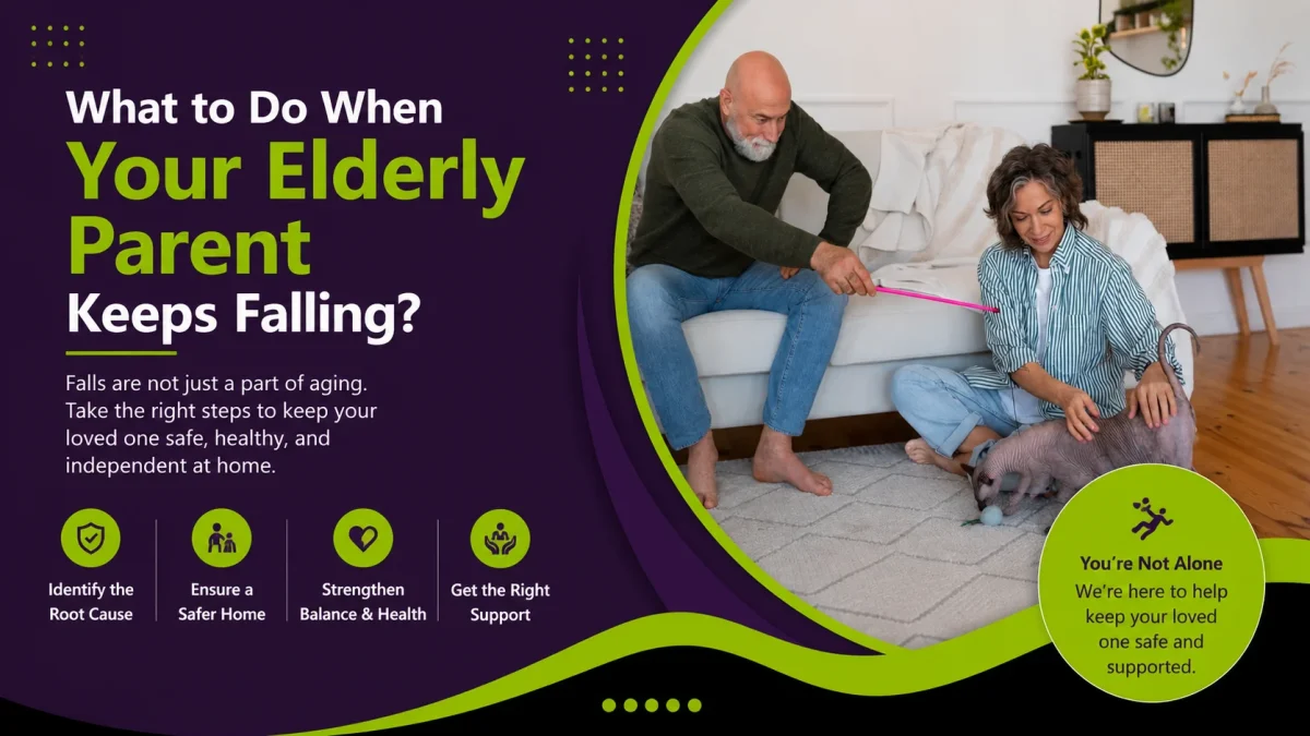 what to do when your elderly parent keeps falling